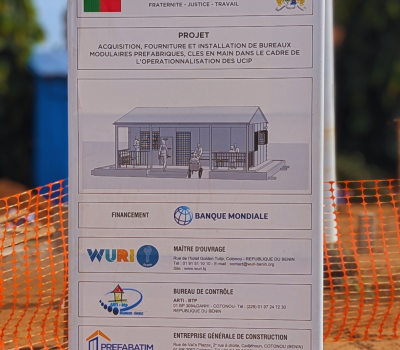 Modernisation de l’ANIP : Les UCIP bientôt logés dans de meilleures conditions grâce à WURI-Bénin !